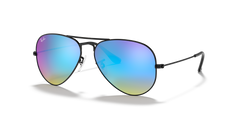 BLACK | GRADIENT BLUE MIRROR | NON-POLARIZED