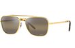 NEW CARAVAN LARGE - GOLD | BROWN MIRROR | CHROMANCE - POLARIZED