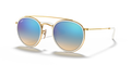 GOLD | GRADIENT BLUE MIRROR | NON-POLARIZED