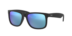 RUBBER BLACK | BLUE MIRROR