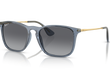 CHRIS - TRANSPARENT BLUE | GRADIENT GREY | POLARIZED