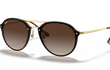 BLAZE DOUBLE BRIDGE - BROWN | GOLD | GRADIENT BROWN | NON-POLARIZED