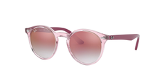 TRANSPARENT PINK | GRADIENT RED MIRROR