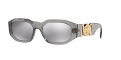 TRANSPARENT GREY | SILVER MIRROR