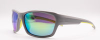 MATTE GREY | GREEN MIRROR - POLARIZED