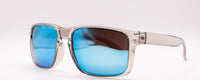 MATTE CLEAR GREY | ICE BLUE MIRROR | POLARIZED