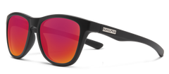 MATTE BLACK | RED MIRROR - POLARIZED