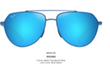 WAIWAI - MATTE TRANSPARENT BLUE | BLUE HAWAII | POLARIZED
