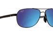 GUARDRAILS - GLOSS BLACK | BLUE HAWAII | POLARIZED