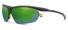MATTE BLACK | GREEN MIRROR - POLARIZED