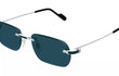 498S-004 - SILVER | BLUE | POLARIZED