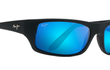 PEAHI - MATTE BLACK RUBBER | BLUE HAWAII - POLARIZED