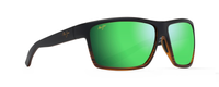 STRIPED DARK BROWN | MAUI GREEN - POLARIZED