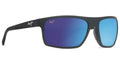 MATTE BLACK RUBBER | BLUE HAWAII | POLARIZED