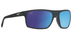 MATTE BLACK RUBBER | BLUE HAWAII | POLARIZED