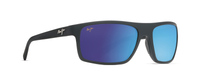 MATTE BLACK RUBBER | BLUE HAWAII - POLARIZED