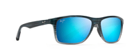 BLUE BLACK STRIPE FADE | BLUE HAWAII - POLARIZED