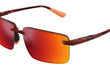 LAULIMA - SHINY HAVANA - RED | HAWAII LAVA | POLARIZED