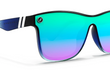 MILLENIA X2 - BLACK FOREST GLOSS BLACK AND TEAL FADE | BLUE AND PURPLE MIRROR | POLARIZED