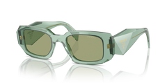 TRANSPARENT SAGE | GREEN MIRROR | SILVER | NON-POLARIZED