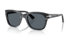 LARGE | STRIPED GREY | BLUE | NON-POLARIZED