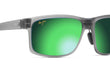 POKOWAI ARCH - TRANSLUCENT MATTE GREY | MAUI GREEN | POLARIZED